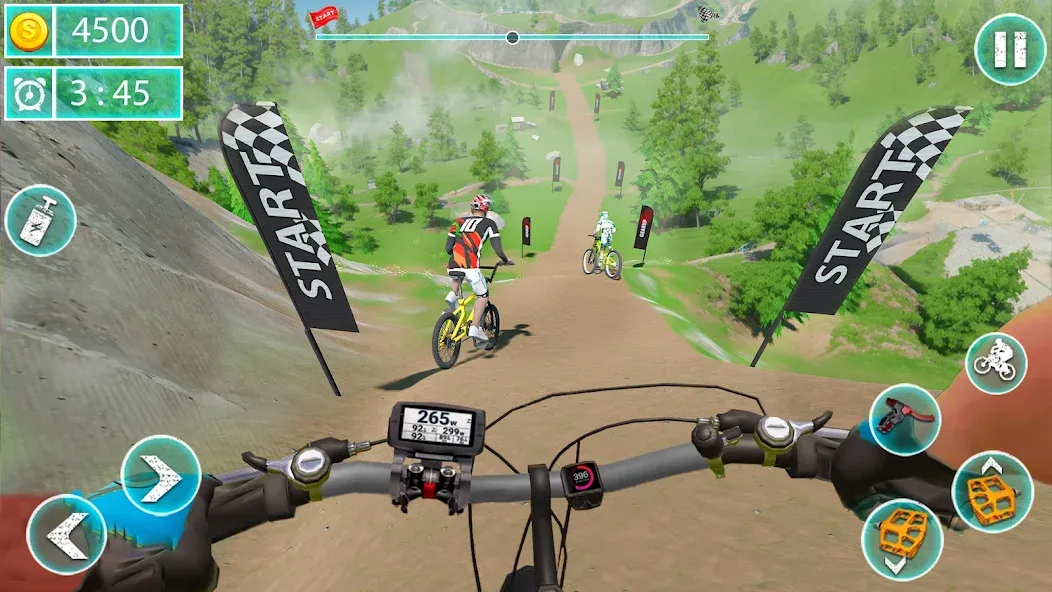 MTB Downhill: BMX Racer — скриншот 1