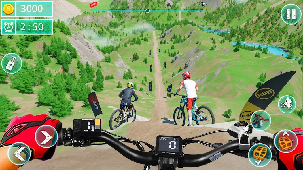 MTB Downhill: BMX Racer — скриншот 3