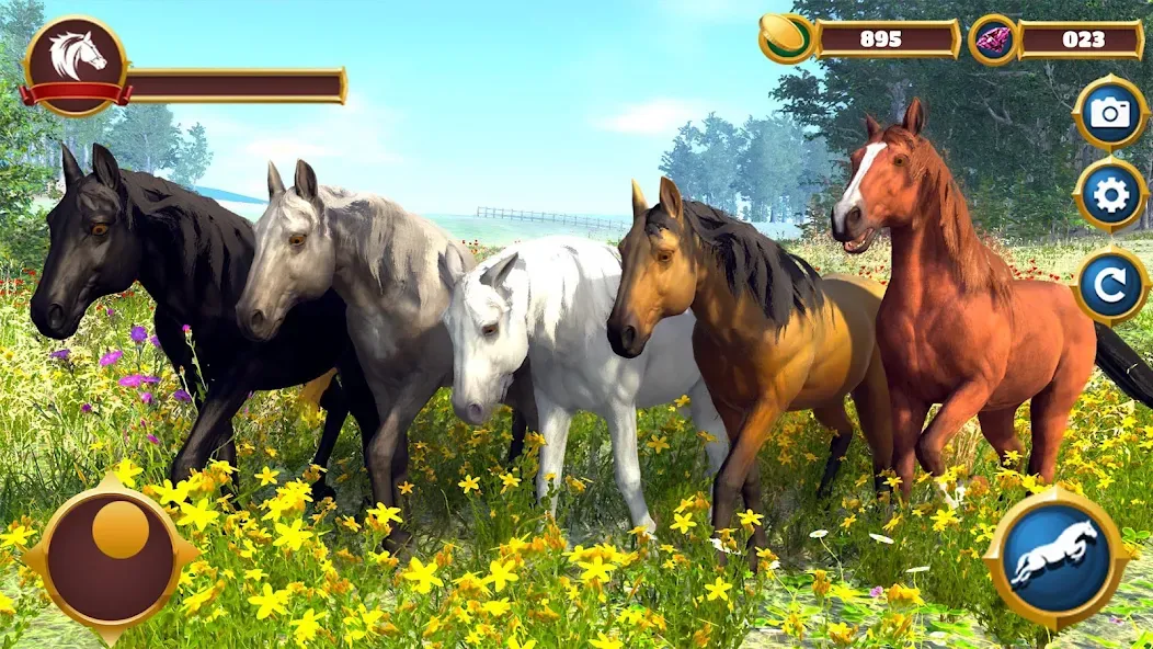 Virtual Horse Family Simulator — скриншот 2
