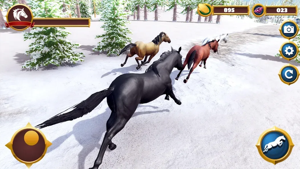 Virtual Horse Family Simulator — скриншот 4