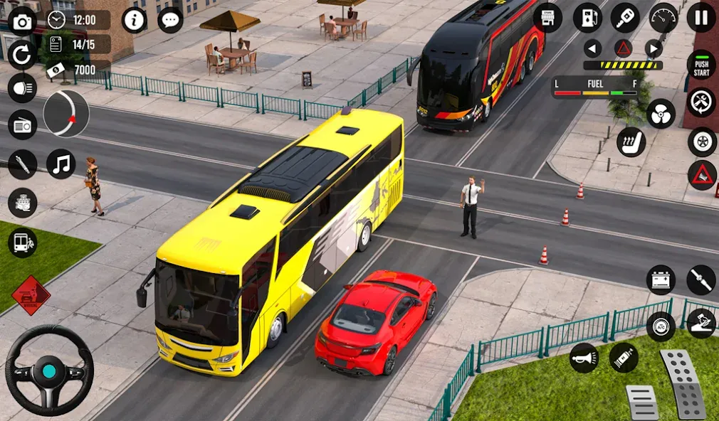 Bus Simulator 3D: Bus Games — скриншот 3