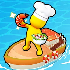 Скачать Sea Restaurant - Travel Tycoon MOD APK — Много денег