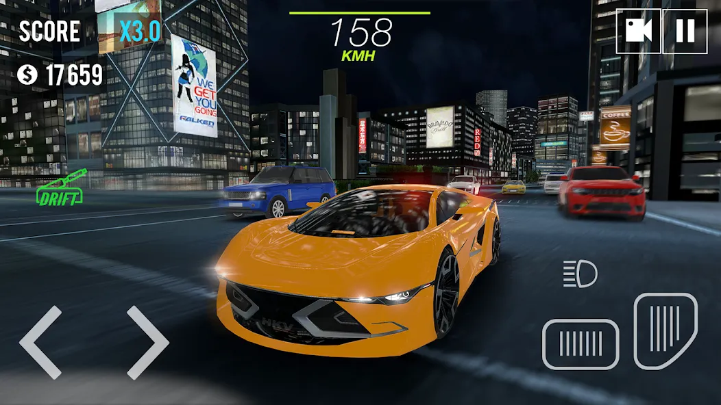 Racing in Car 2021 — скриншот 2
