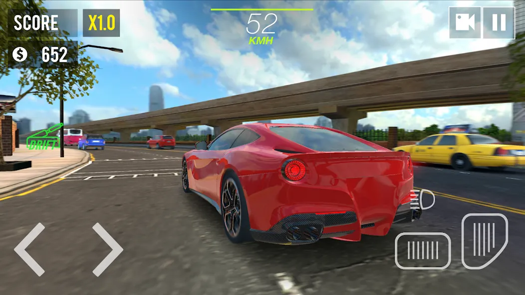 Racing in Car 2021 — скриншот 3