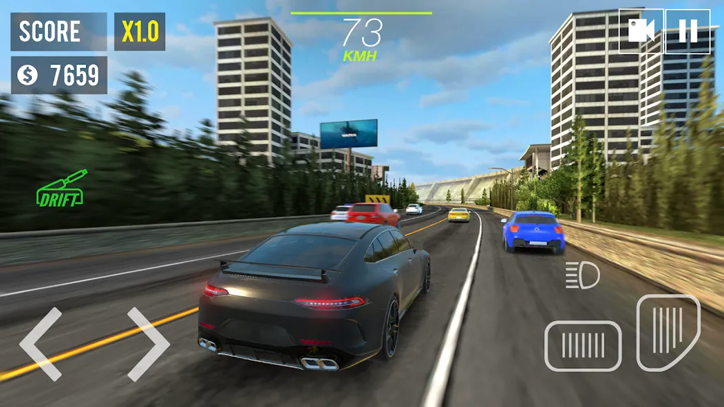 Racing in Car 2021 — скриншот 5