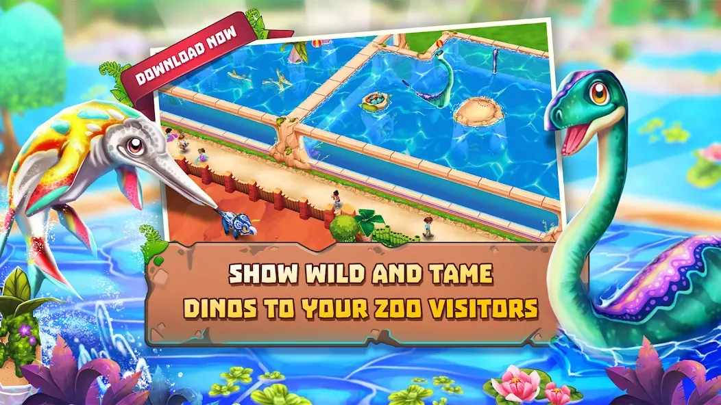 Dinosaur Park – Primeval Zoo — скриншот 2 Dinosaur Park – Primeval Zoo — скриншот 2