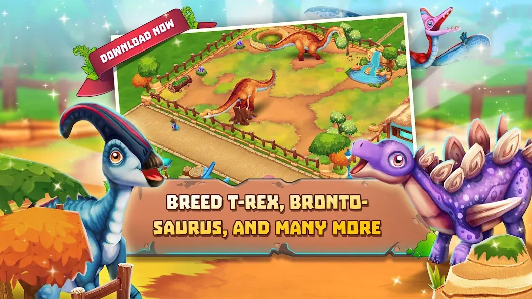 Dinosaur Park – Primeval Zoo — скриншот 3 Dinosaur Park – Primeval Zoo — скриншот 3