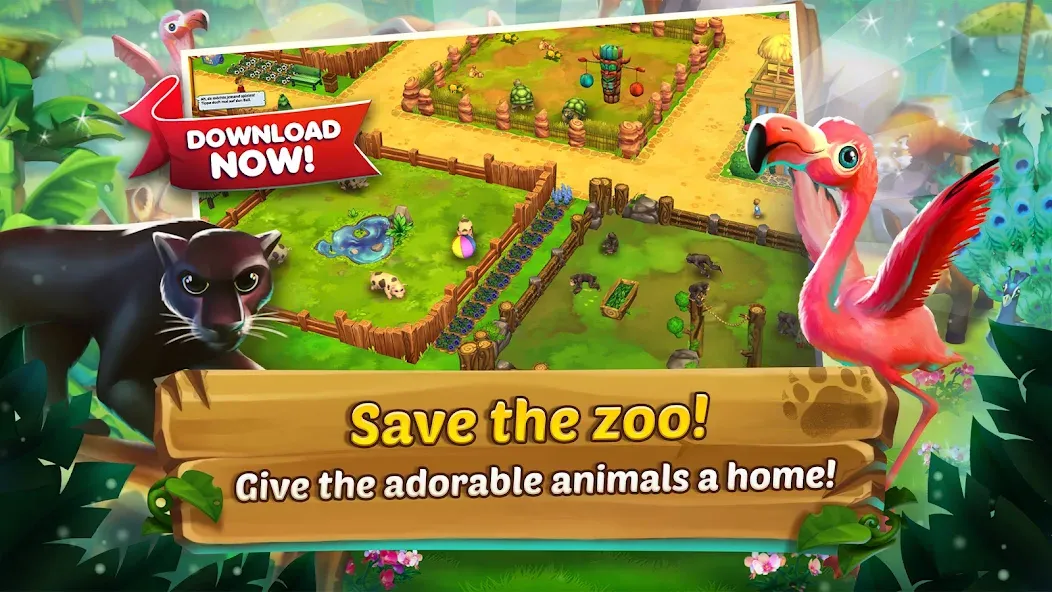 Zoo 2: Animal Park — скриншот 1 Zoo 2: Animal Park — скриншот 1