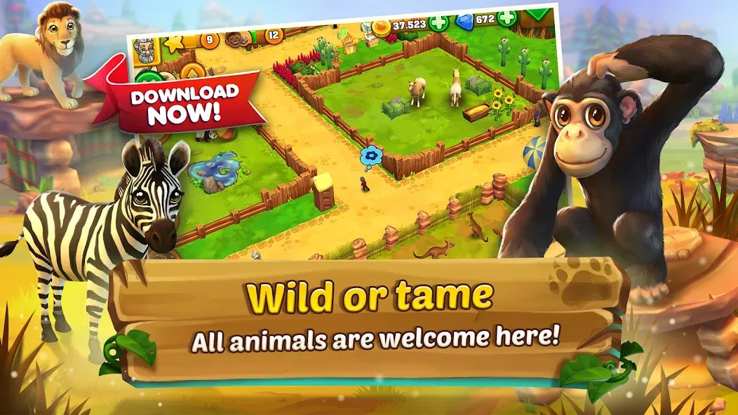 Zoo 2: Animal Park — скриншот 3 Zoo 2: Animal Park — скриншот 3