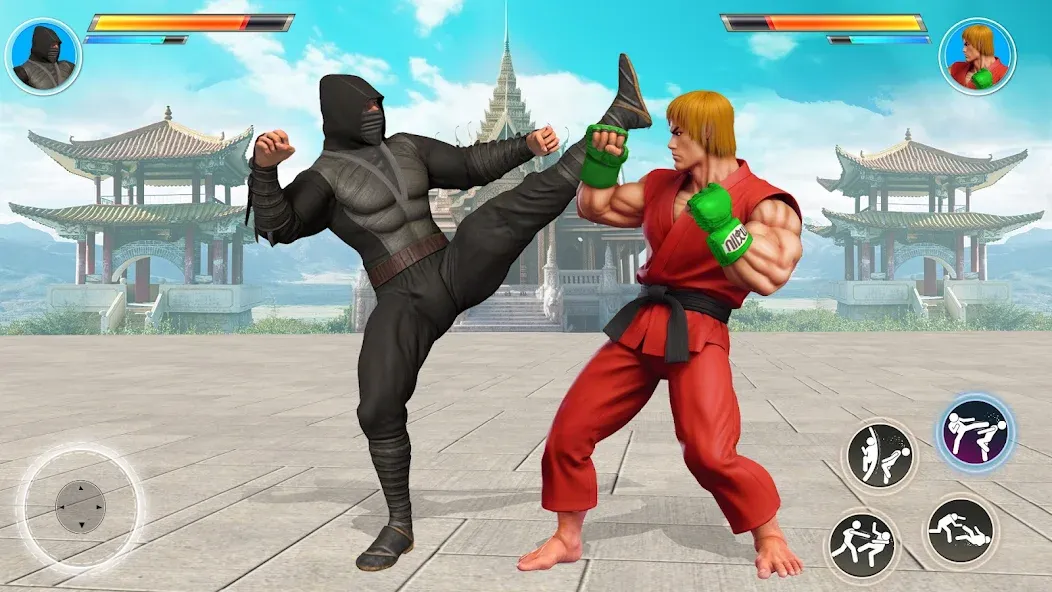 Kung Fu Heros: Fighting Game — скриншот 4
