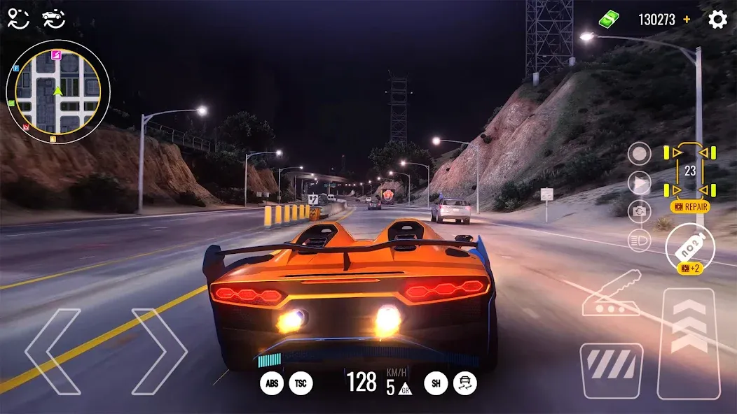 Driving Real Race City 3D — скриншот 1