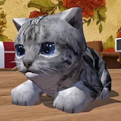 Скачать взломанную Cute Pocket Cat 3D — Много денег