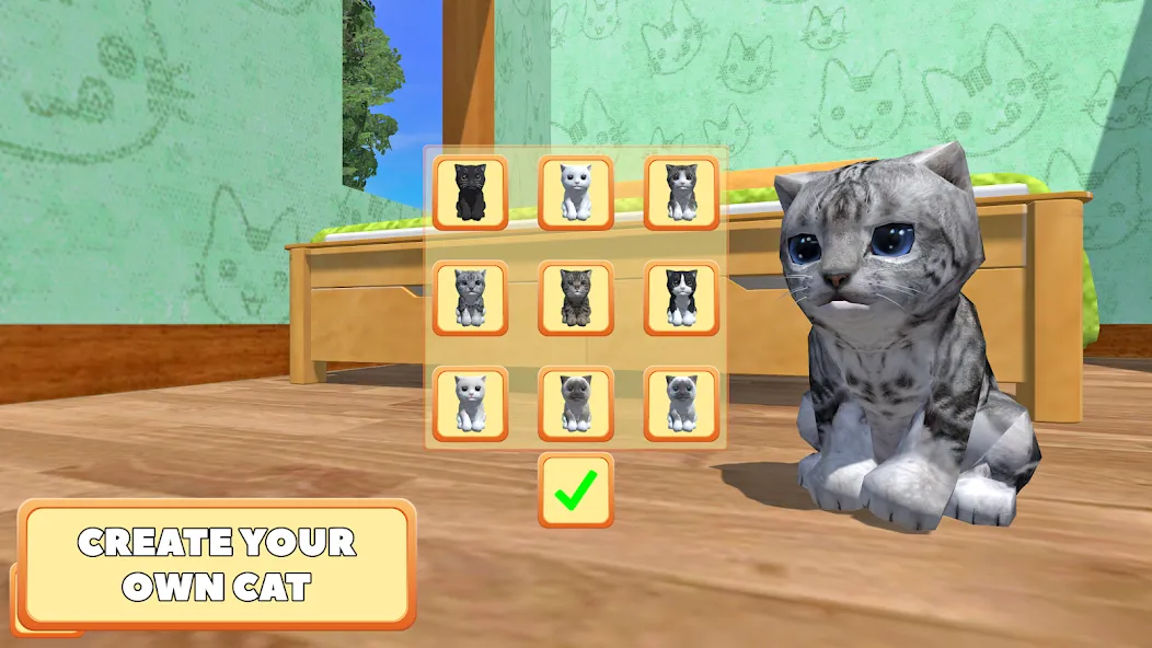 Cute Pocket Cat 3D - Part 2 — скриншот 1