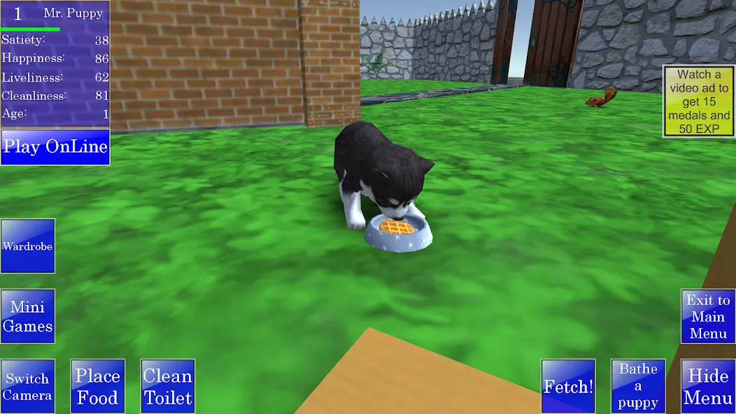 Cute Pocket Puppy 3D — скриншот 1