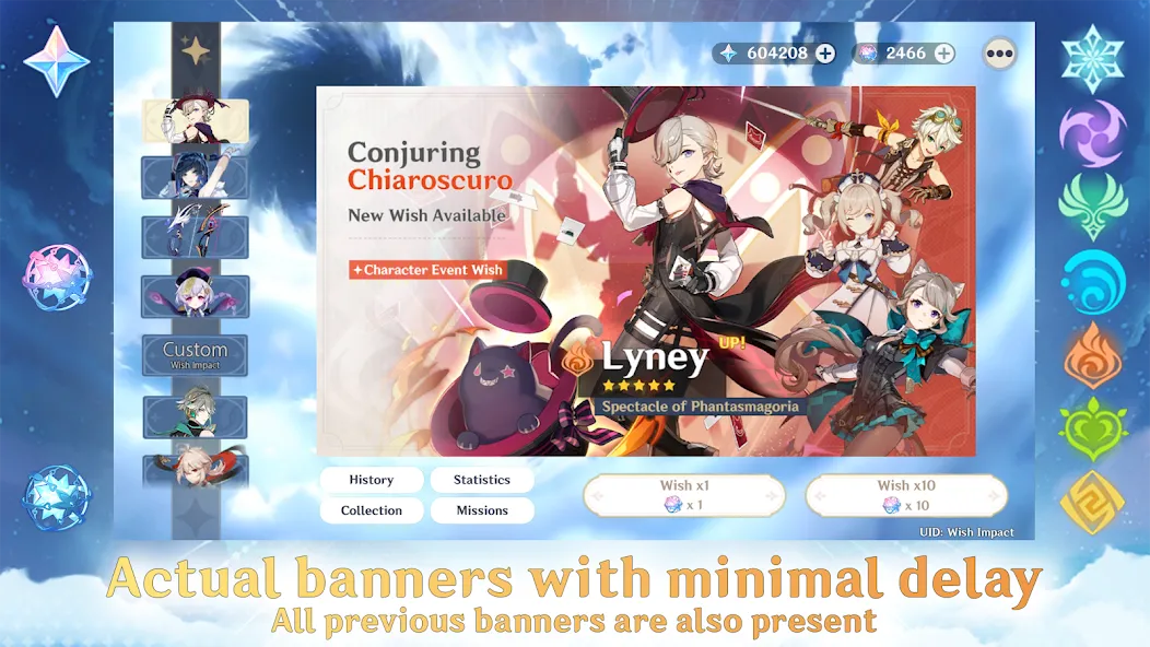Wish Impact: Genshin Wish Sim — скриншот 2