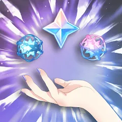 Взломанная Wish Impact: Genshin Wish Sim — Много камней истока и круток