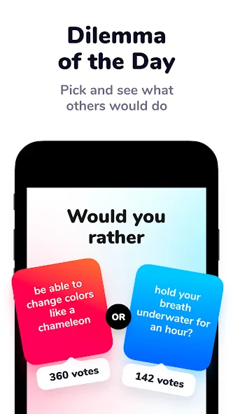 Dilemmaly - Would you rather? — скриншот 4
