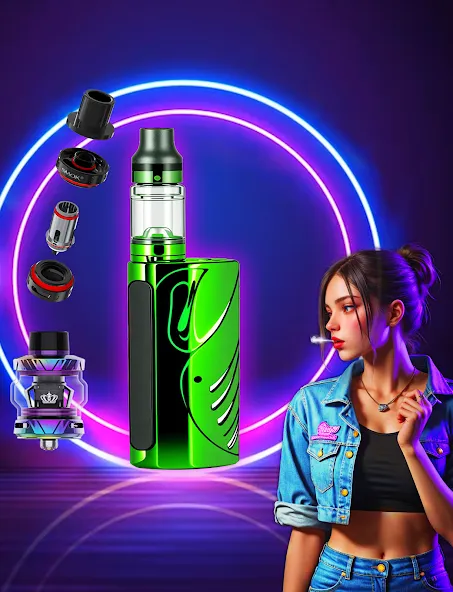 Virtual Vape Smoke Simulation — скриншот 3