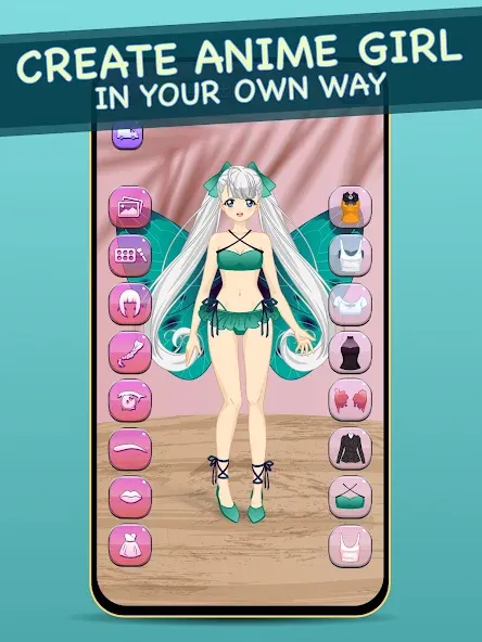 Anime Dress Up for Adults — скриншот 2