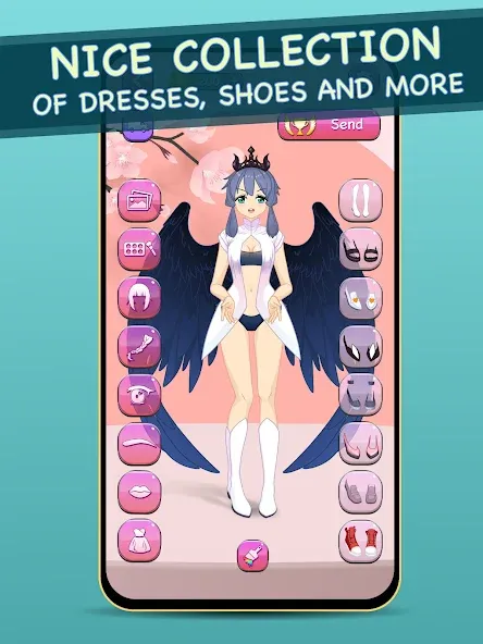 Anime Dress Up for Adults — скриншот 3