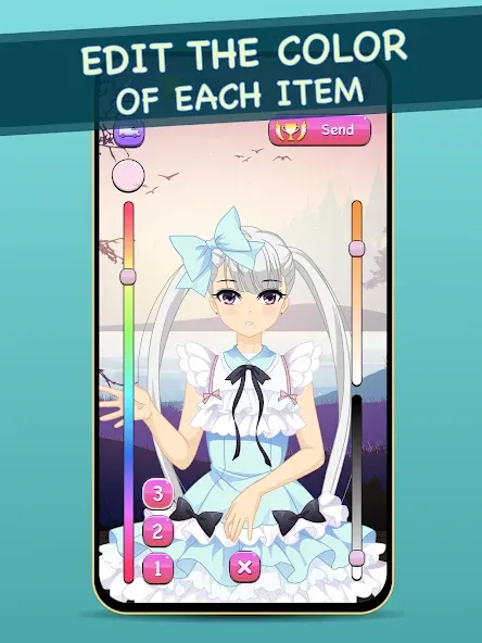 Anime Dress Up for Adults — скриншот 4