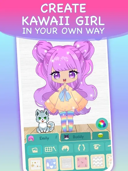 Chibi Dress Up Games for Girls — скриншот 2