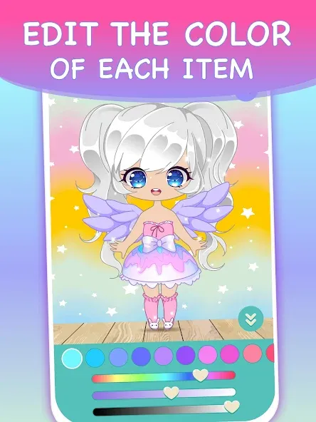 Chibi Dress Up Games for Girls — скриншот 4