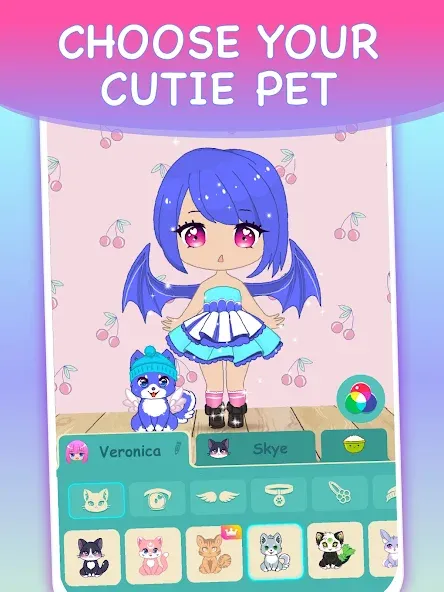 Chibi Dress Up Games for Girls — скриншот 5