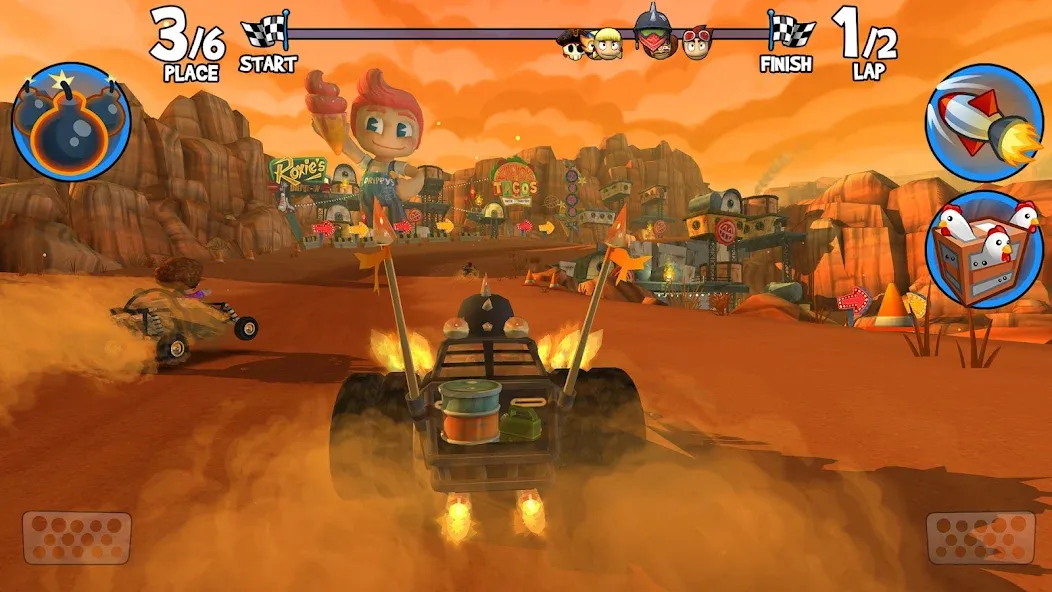 Beach Buggy Racing 2 — скриншот 3 Beach Buggy Racing 2 — скриншот 3