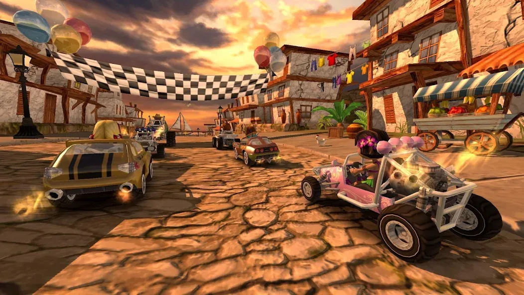 Beach Buggy Racing — скриншот 1