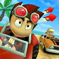 Скачать Beach Buggy Racing на Android — Много денег и кристаллов