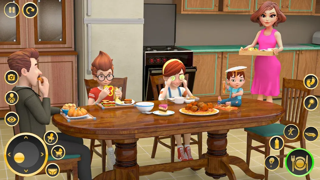 The Mother Sim Life Mom Games — скриншот 3