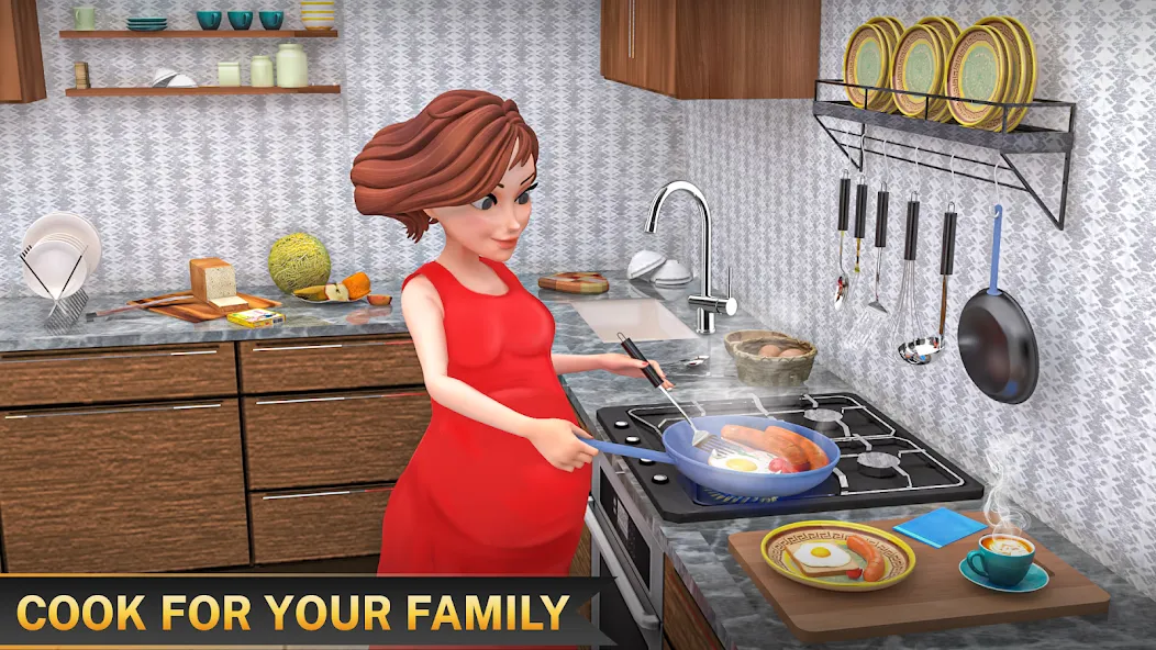 The Mother Sim Life Mom Games — скриншот 4