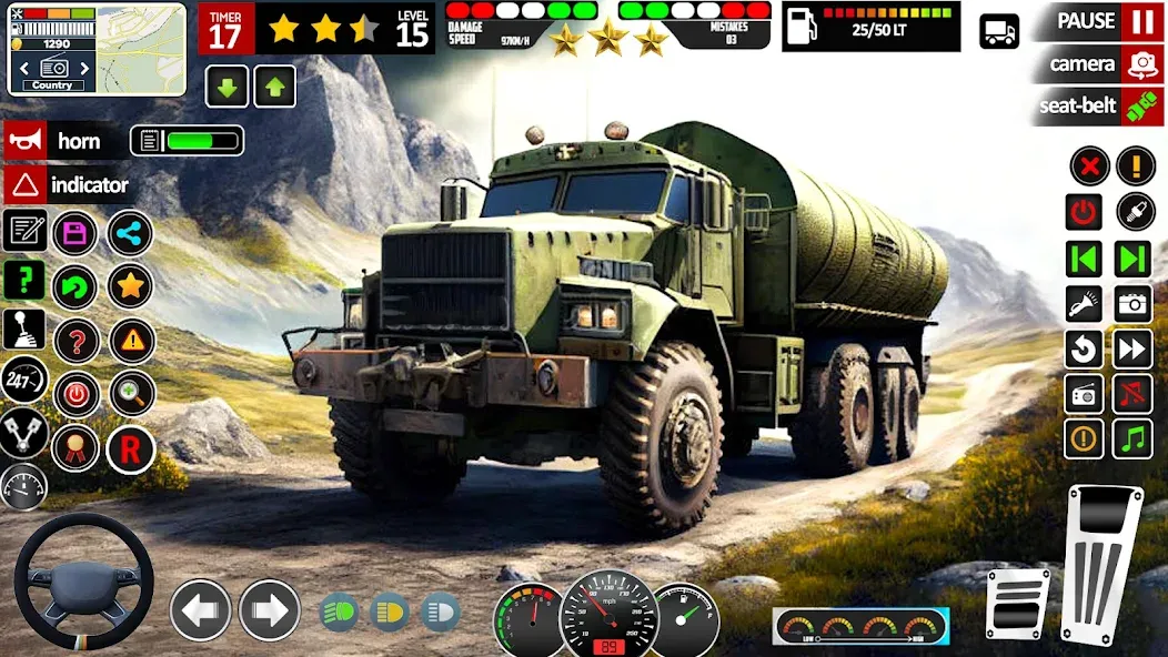 Army Truck Transport Game 2023 — скриншот 1