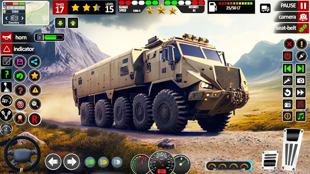Army Truck Transport Game 2023 — скриншот 2