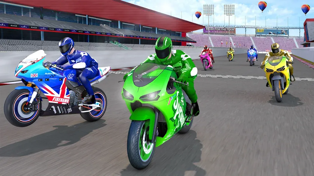 3D Bike Racing Games Offline — скриншот 4