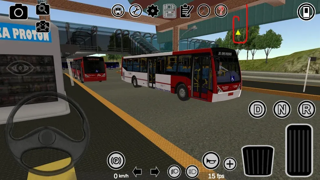 Proton Bus Simulator Urbano — скриншот 1