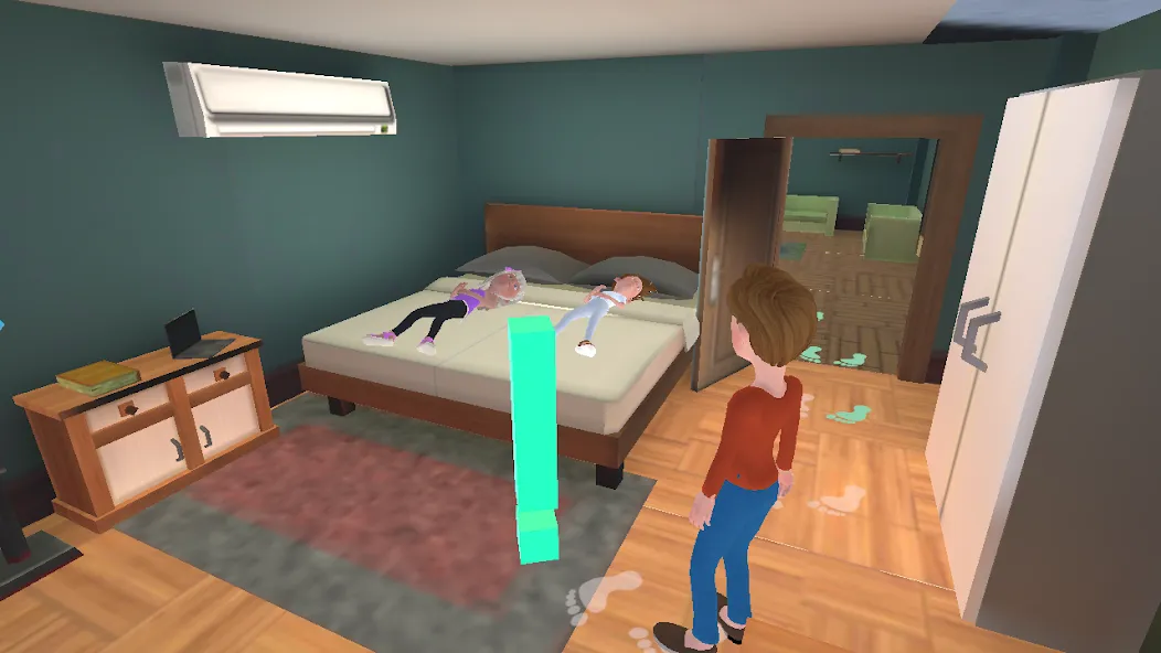 Super Dad Virtual : Happy Game — скриншот 3