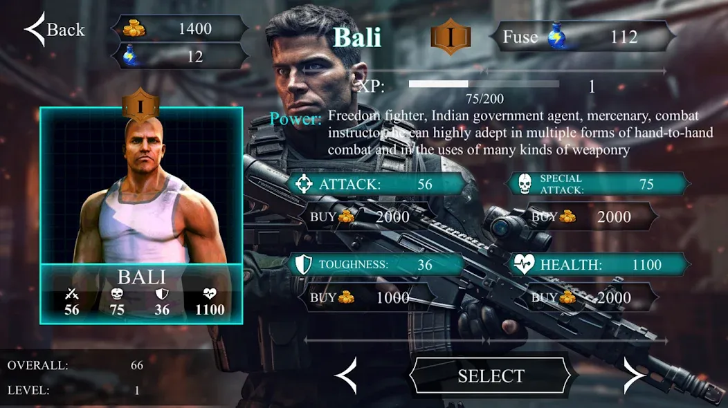 V Commando shooting — скриншот 2