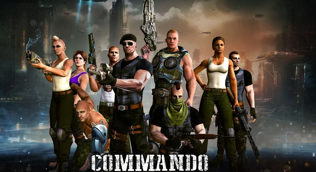 V Commando shooting — скриншот 4