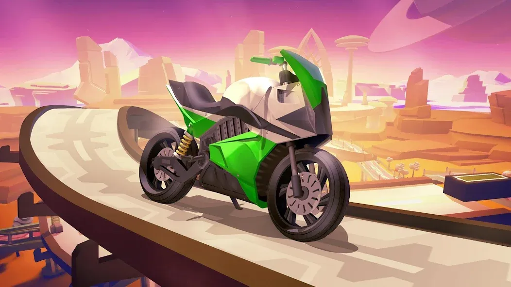 Gravity Rider Zero — скриншот 1 Gravity Rider Zero — скриншот 1