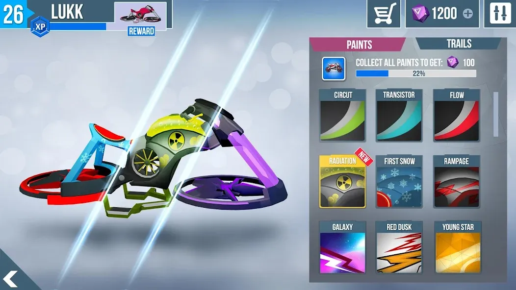 Gravity Rider Zero — скриншот 2 Gravity Rider Zero — скриншот 2