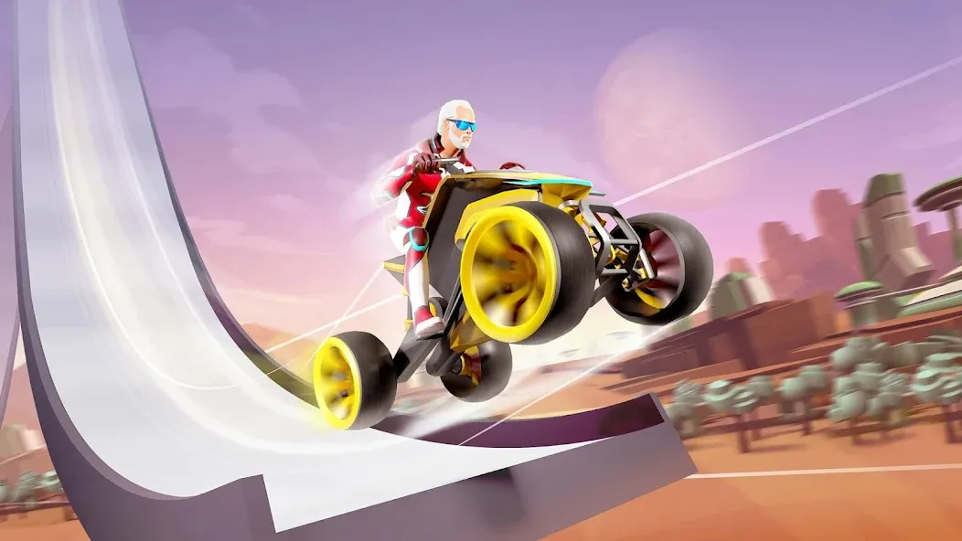 Gravity Rider Zero — скриншот 3 Gravity Rider Zero — скриншот 3