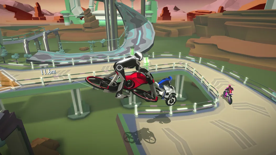 Gravity Rider Zero — скриншот 4 Gravity Rider Zero — скриншот 4