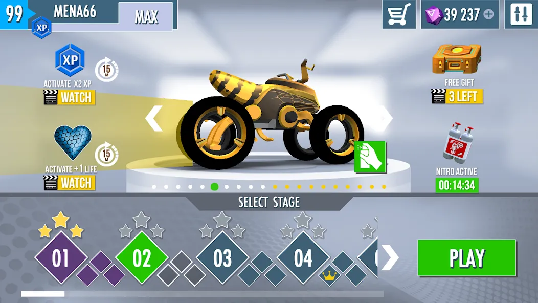 Gravity Rider Zero — скриншот 5