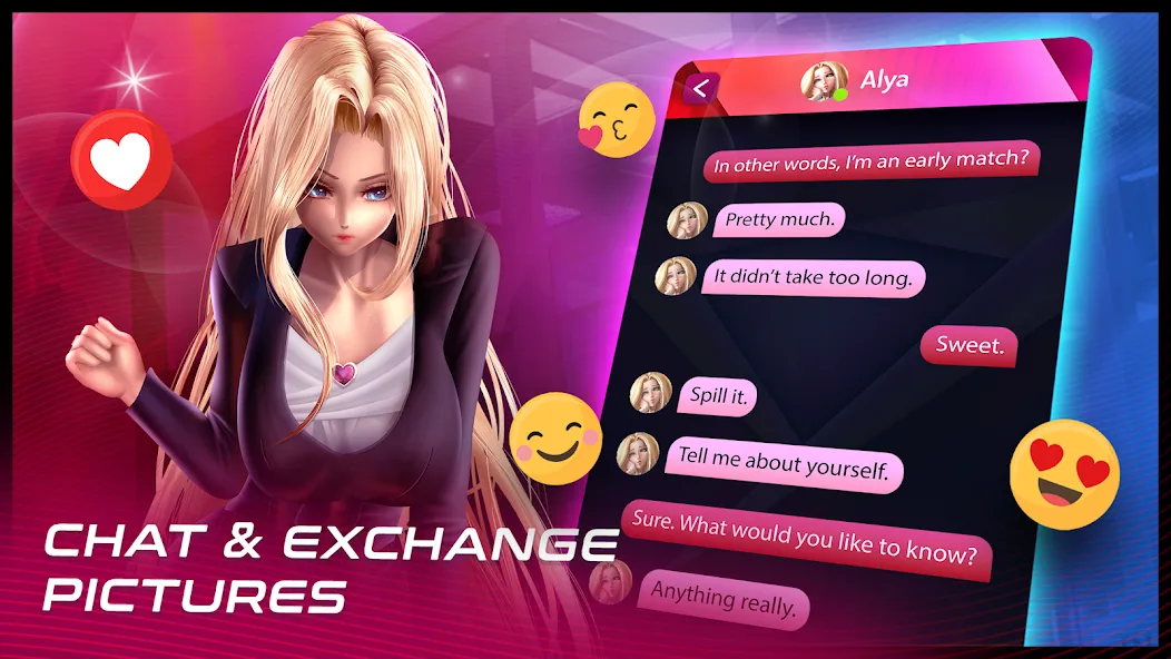 LoveNest - Anime Character Sim — скриншот 3 LoveNest - Anime Character Sim — скриншот 3