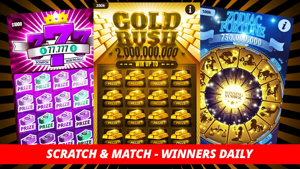 Lottery Scratchers - Winners — скриншот 1