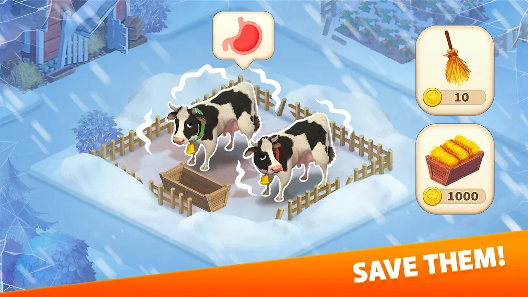 Klondike Adventures: Farm Game — скриншот 2 Klondike Adventures: Farm Game — скриншот 2
