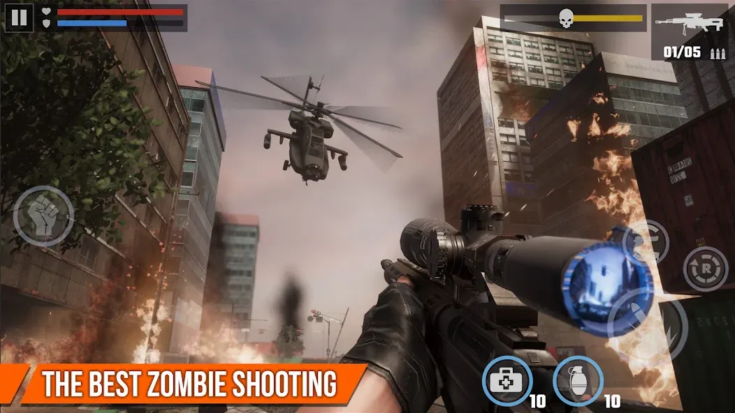Dead Target: Zombie Games 3D — скриншот 4