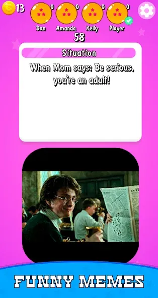 Meme Cards Collect Memes Game — скриншот 5